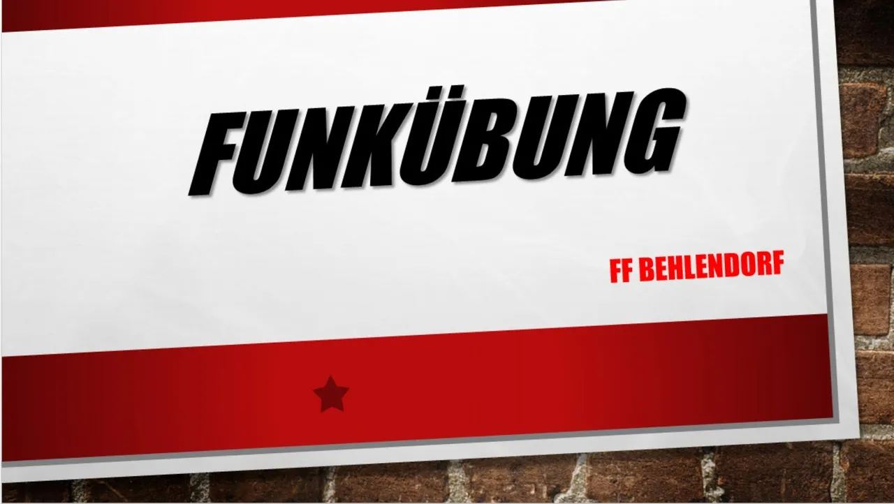 Übung Thema Funken