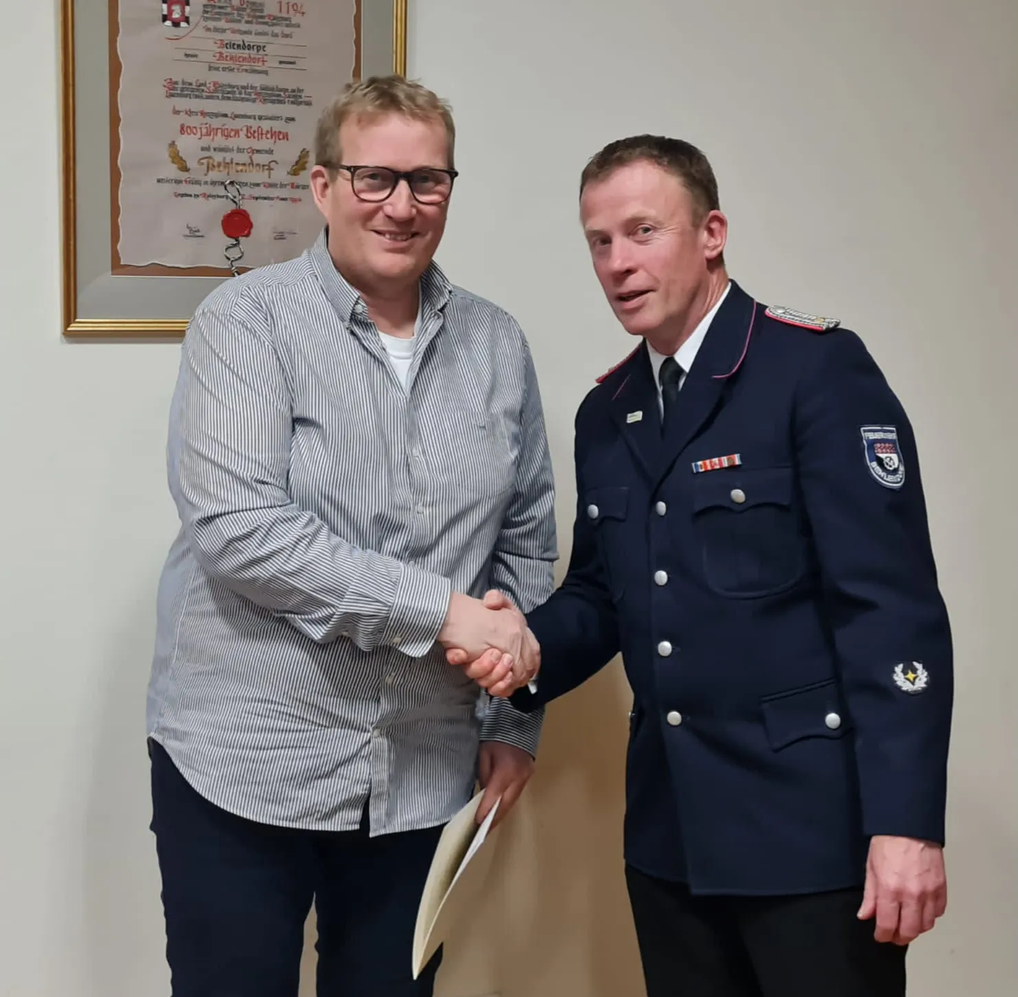 Ernennung und Amtseid WF